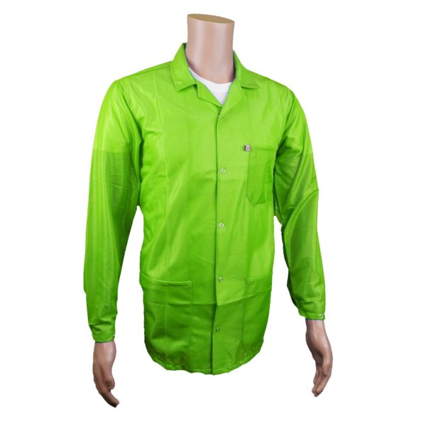 Hi-Vis Yellow Green ESD Jacket